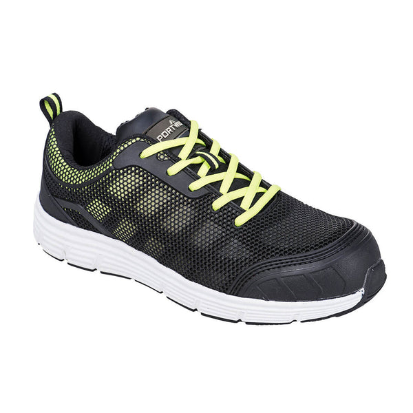 Sapato Desportivo Steelite Tove S1P FO SR-Preto/verde-36-RAG-Tailors-Fardas-e-Uniformes-Vestuario-Pro