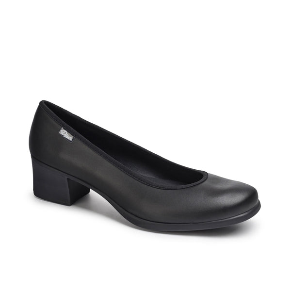 Sapato de Salto Polipele Profissional de Senhora Meney - O2+SRC+FO-Preto-35-RAG-Tailors-Fardas-e-Uniformes-Vestuario-Pro