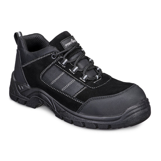 Sapato de Segurança Composta em Camurça S1 SR FO-Preto-36-RAG-Tailors-Fardas-e-Uniformes-Vestuario-Pro