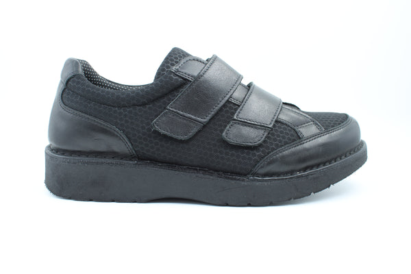 Sapatos Homem Diabetic Gentle-Preto tecido-39-RAG-Tailors-Fardas-e-Uniformes-Vestuario-Pro