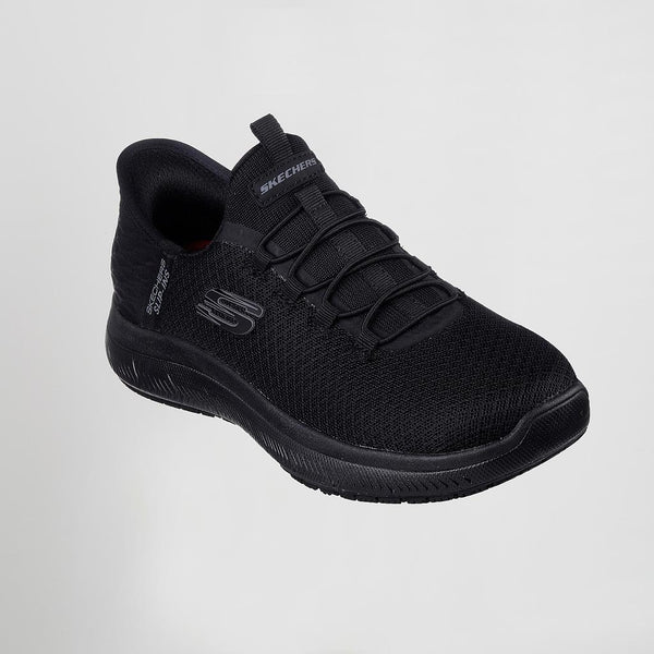Skechers Hand Free Slip-Ins Enslee Senhora-Preto-35-RAG-Tailors-Fardas-e-Uniformes-Vestuario-Pro