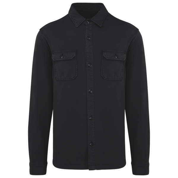 Sobrecamisa Eco-Responsável com Aspeto Lavado-RAG-Tailors-Fardas-e-Uniformes-Vestuario-Pro