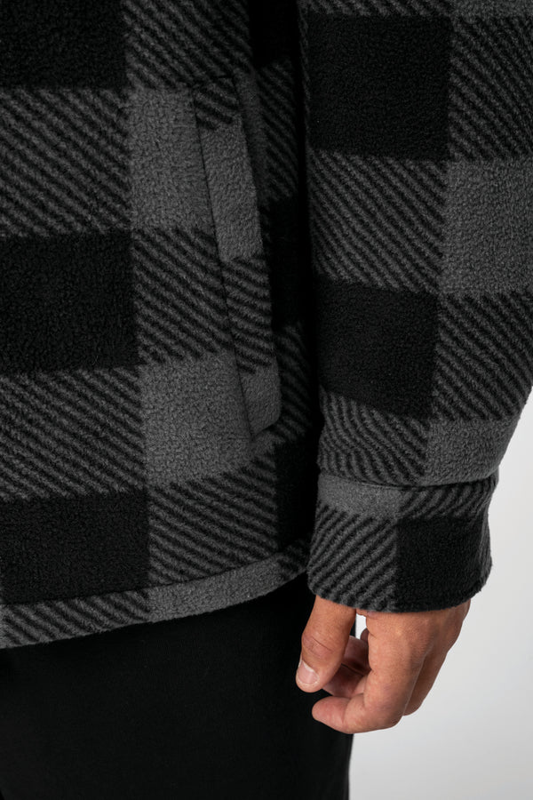 Sobrecamisa aos quadrados acolchoada eco-responsável de homem-RAG-Tailors-Fardas-e-Uniformes-Vestuario-Pro