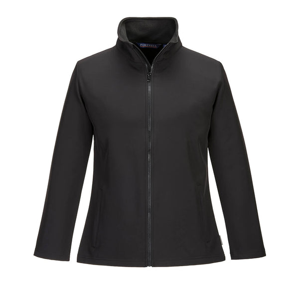 Softshell Feminino (2L)-Preto-L-RAG-Tailors-Fardas-e-Uniformes-Vestuario-Pro