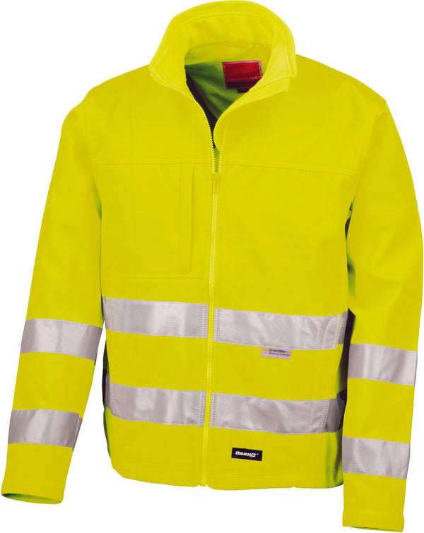 Softshell de alta visibilidade-Safety Amarelo-S-RAG-Tailors-Fardas-e-Uniformes-Vestuario-Pro
