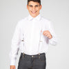 Suspensórios com Pinças Ap. Couro Castanho-Branco 101-Único-RAG-Tailors-Fardas-e-Uniformes-Vestuario-Pro