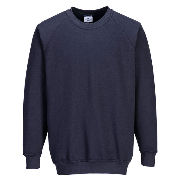 Sweat-Shirt Roma-Marinho Escuro-S-RAG-Tailors-Fardas-e-Uniformes-Vestuario-Pro