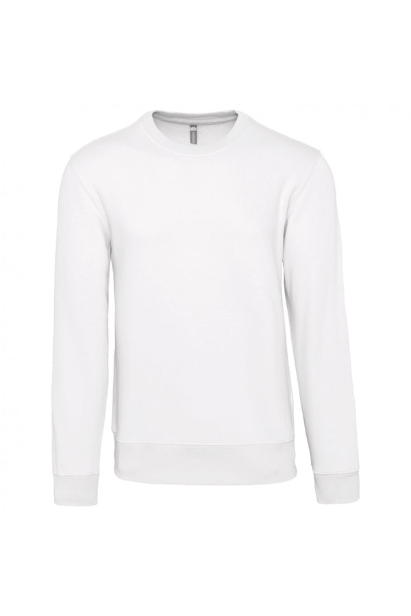 SweatShirt Homem Decote Redondo-Branco-XS-RAG-Tailors-Fardas-e-Uniformes-Vestuario-Pro