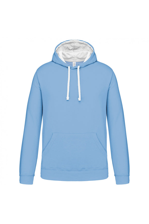 SweatShirt Homem c\capuz em constraste (2 de 2)-Sky Blue/Branco-XS-RAG-Tailors-Fardas-e-Uniformes-Vestuario-Pro