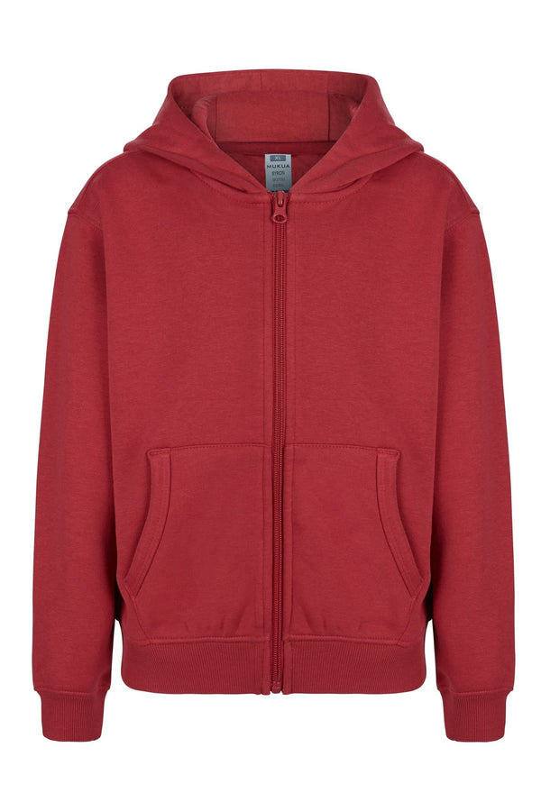 SweatShirt Infantil de fecho c\capuz Alivor (2 de 2)-Crimson-1/2-RAG-Tailors-Fardas-e-Uniformes-Vestuario-Pro