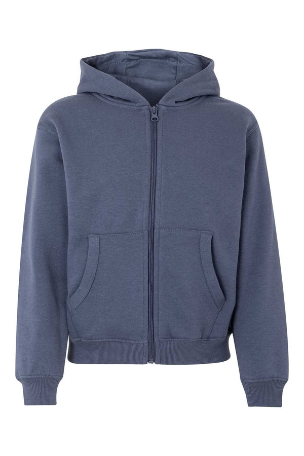 SweatShirt Infantil de fecho c\capuz Alivor-Demin Blue-1/2-RAG-Tailors-Fardas-e-Uniformes-Vestuario-Pro