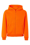 SweatShirt Infantil de fecho c\capuz Alivor-Laranja-1/2-RAG-Tailors-Fardas-e-Uniformes-Vestuario-Pro