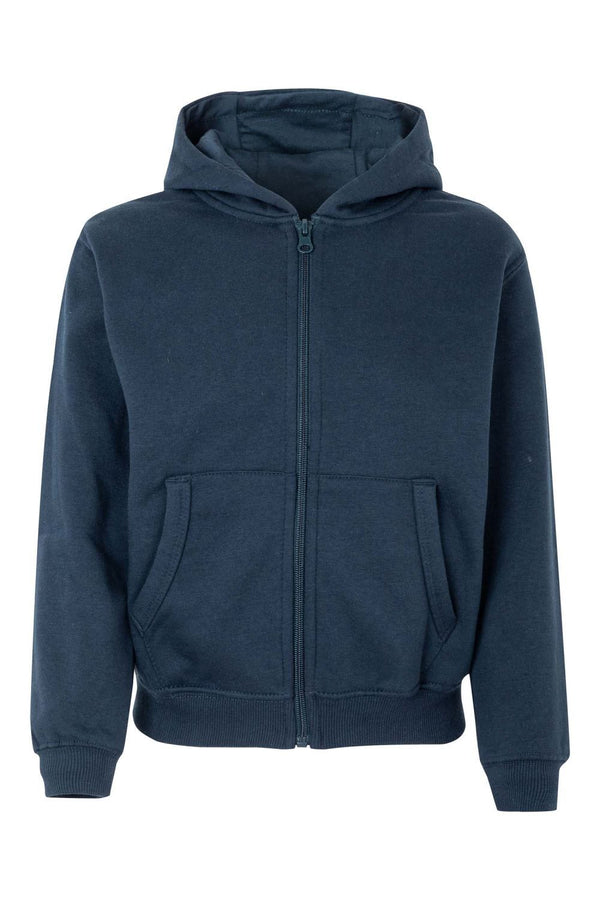 SweatShirt Infantil de fecho c\capuz Alivor-Marinho-1/2-RAG-Tailors-Fardas-e-Uniformes-Vestuario-Pro