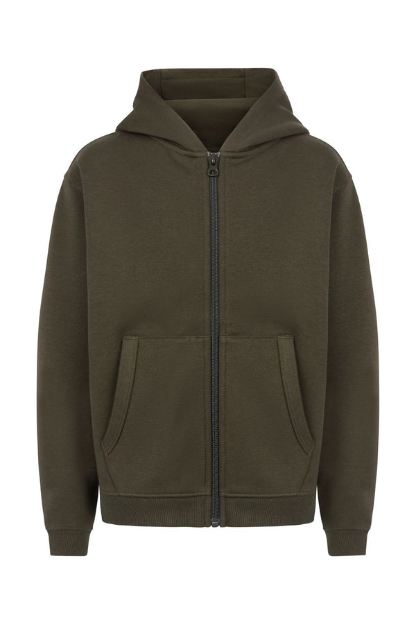 SweatShirt Infantil de fecho c\capuz Alivor-Misty Green - 621-1/2-RAG-Tailors-Fardas-e-Uniformes-Vestuario-Pro