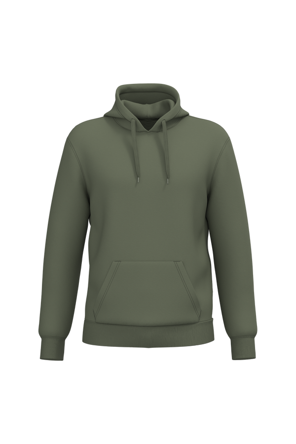 SweatShirt Reciclada c\Capuz Unisexo Malveira-Verde Alcaparra-S-RAG-Tailors-Fardas-e-Uniformes-Vestuario-Pro