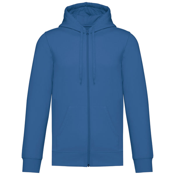 SweatShirt Reciclada c\Fecho e Capuz Malveira-Light Royal Blue-XS-RAG-Tailors-Fardas-e-Uniformes-Vestuario-Pro