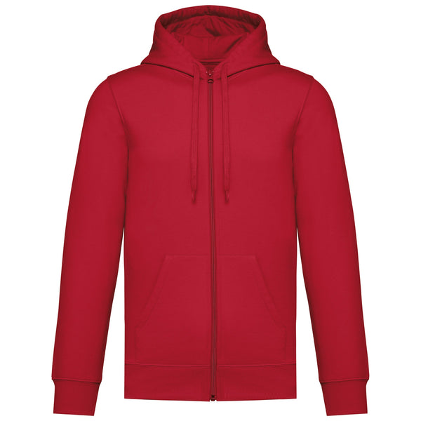 SweatShirt Reciclada c\Fecho e Capuz Malveira-Vermelho-XS-RAG-Tailors-Fardas-e-Uniformes-Vestuario-Pro