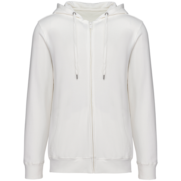 SweatShirt Unisexo c\fecho e capuz Terry280-Washed Ivory-XXS-RAG-Tailors-Fardas-e-Uniformes-Vestuario-Pro