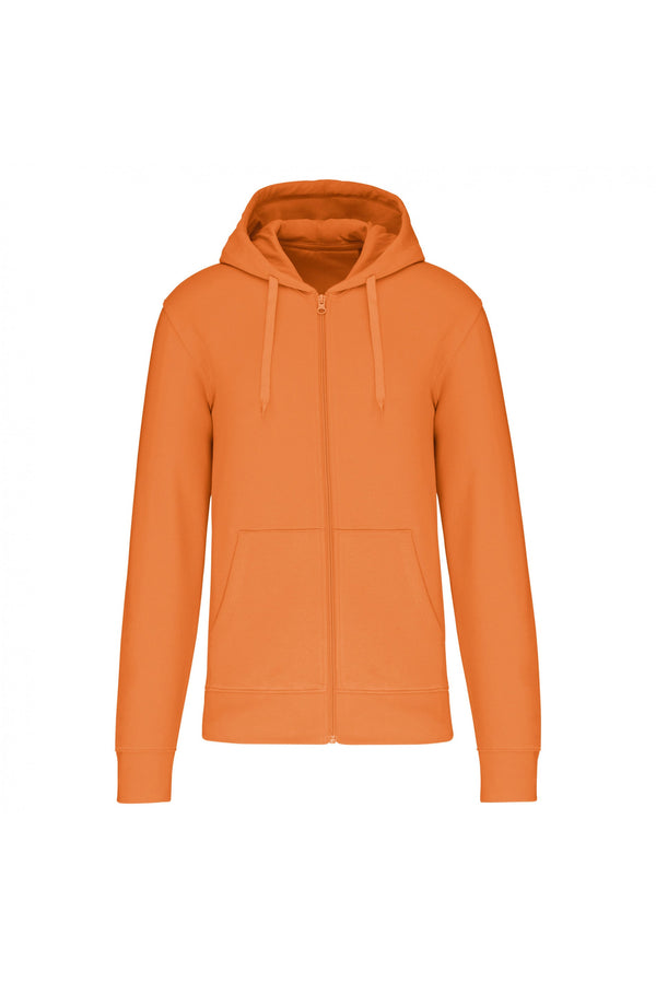 SweatShirt c\capuz e fecho-Laranja-XS-RAG-Tailors-Fardas-e-Uniformes-Vestuario-Pro