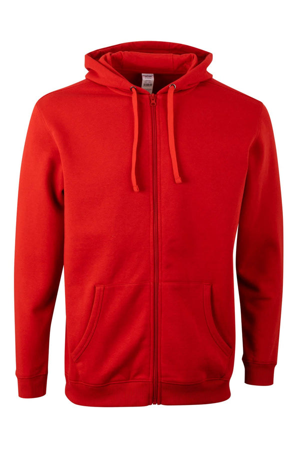 SweatShirt c\capuz e fecho Tenecy (1 de 2)-Vermelho-S-RAG-Tailors-Fardas-e-Uniformes-Vestuario-Pro