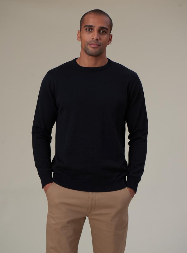 Sweater Jackson com gola redonda-RAG-Tailors-Fardas-e-Uniformes-Vestuario-Pro