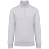 Sweatshirt 1/2 fecho-Ash Heather-XS-RAG-Tailors-Fardas-e-Uniformes-Vestuario-Pro