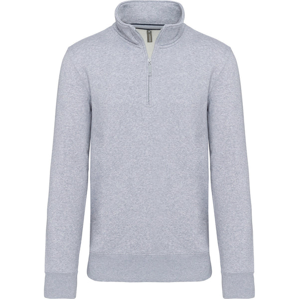 Sweatshirt 1/2 fecho-Oxford Grey-XS-RAG-Tailors-Fardas-e-Uniformes-Vestuario-Pro