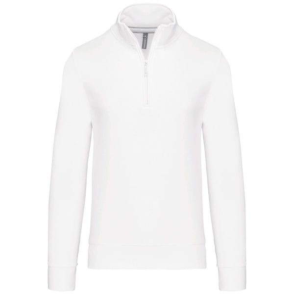Sweatshirt 1/2 fecho-White-XS-RAG-Tailors-Fardas-e-Uniformes-Vestuario-Pro