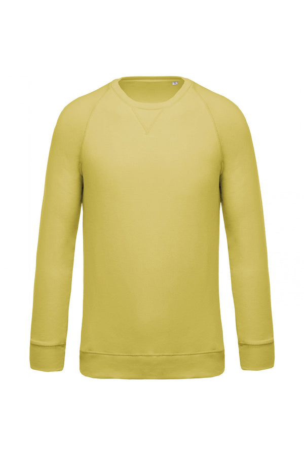 Sweatshirt BIO de homem com decote redondo e mangas raglan-RAG-Tailors-Fardas-e-Uniformes-Vestuario-Pro