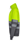 Sweatshirt Bicolor com Fecho-Ecler de Alta Visibilidade-RAG-Tailors-Fardas-e-Uniformes-Vestuario-Pro