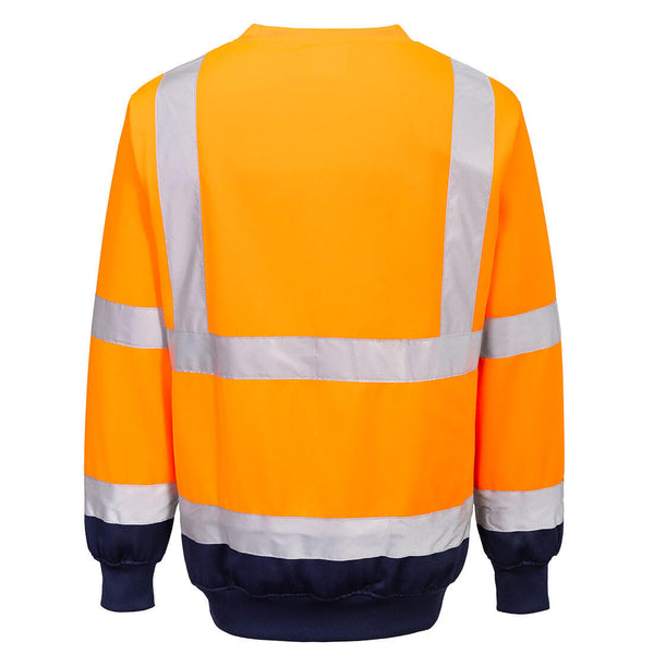 Sweatshirt Bicolor de Alta Visibilidade-RAG-Tailors-Fardas-e-Uniformes-Vestuario-Pro