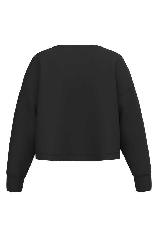 Sweatshirt Curta Decote Redondo Mulher-RAG-Tailors-Fardas-e-Uniformes-Vestuario-Pro