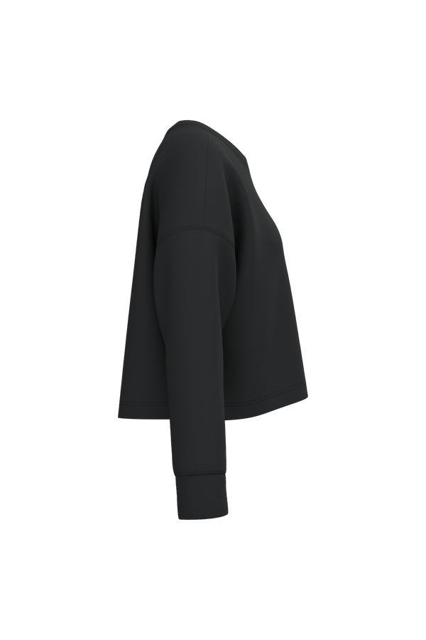 Sweatshirt Curta Decote Redondo Mulher-RAG-Tailors-Fardas-e-Uniformes-Vestuario-Pro
