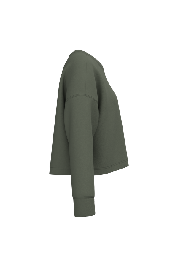 Sweatshirt Curta Decote Redondo Mulher-RAG-Tailors-Fardas-e-Uniformes-Vestuario-Pro