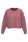 Sweatshirt Curta Decote Redondo Mulher-Rosa Antigo-2XS-RAG-Tailors-Fardas-e-Uniformes-Vestuario-Pro
