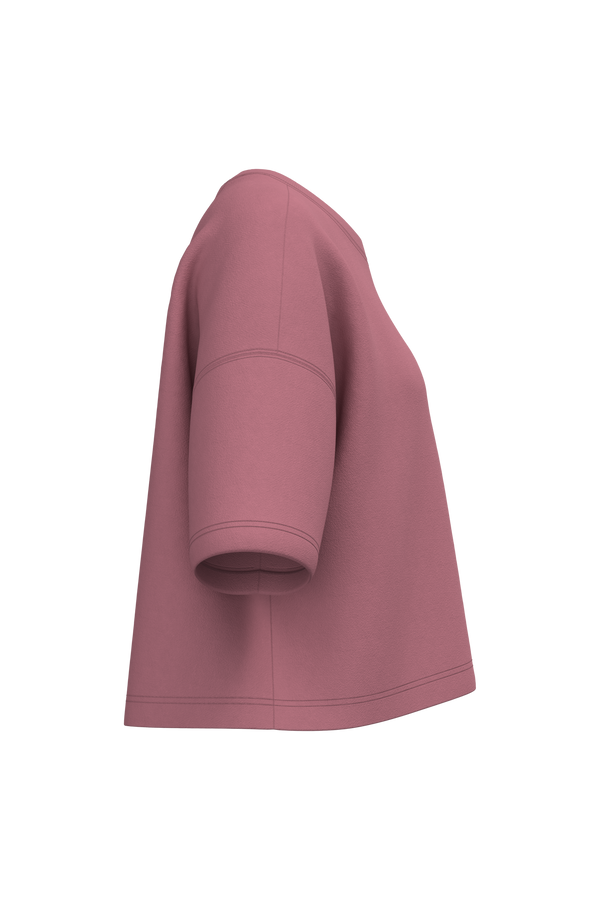 Sweatshirt Curta Manga Curta Decote Redondo Senhora-RAG-Tailors-Fardas-e-Uniformes-Vestuario-Pro