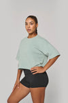 Sweatshirt Curta Manga Curta Decote Redondo Senhora-RAG-Tailors-Fardas-e-Uniformes-Vestuario-Pro