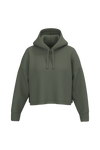 Sweatshirt Curta com Capuz de Senhora-Cáqui Desportivo-2XS-RAG-Tailors-Fardas-e-Uniformes-Vestuario-Pro