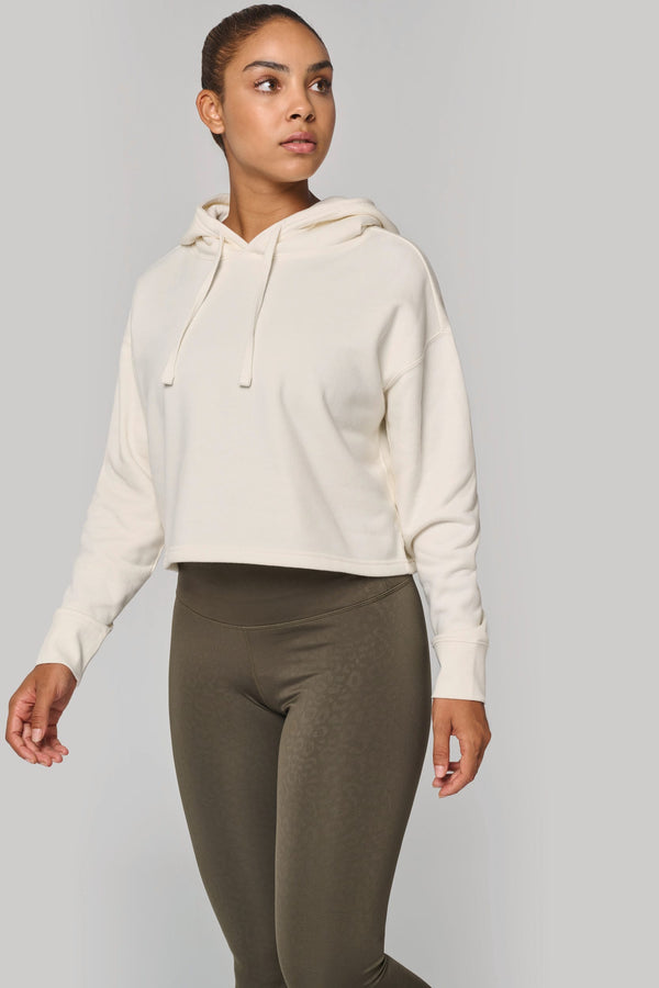 Sweatshirt Curta com Capuz de Senhora-RAG-Tailors-Fardas-e-Uniformes-Vestuario-Pro