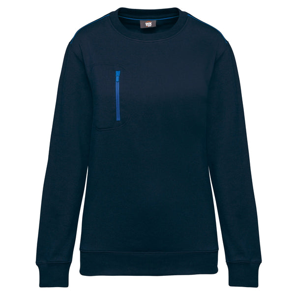 Sweatshirt Day To Day unissexo com bolso com fecho em zip contraste-RAG-Tailors-Fardas-e-Uniformes-Vestuario-Pro
