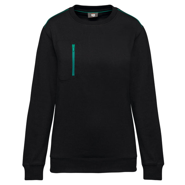 Sweatshirt Day To Day unissexo com bolso com fecho em zip contraste-RAG-Tailors-Fardas-e-Uniformes-Vestuario-Pro