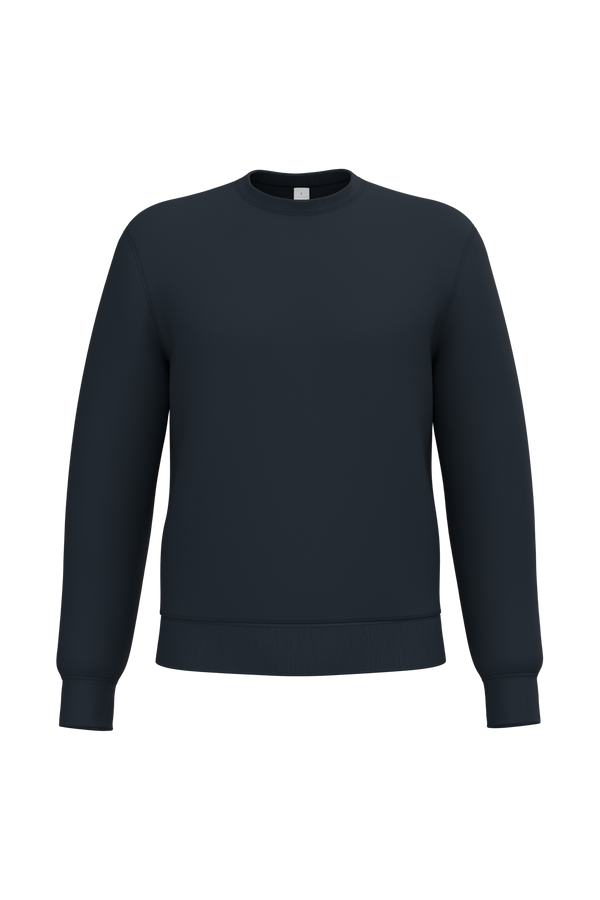Sweatshirt Decote Redondo Unissexo-Azul Marinho Ideal-XS-RAG-Tailors-Fardas-e-Uniformes-Vestuario-Pro