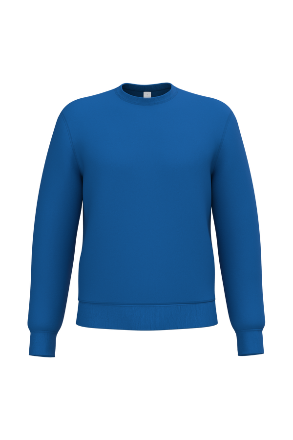 Sweatshirt Decote Redondo Unissexo-Azul Royal Ideal-XS-RAG-Tailors-Fardas-e-Uniformes-Vestuario-Pro