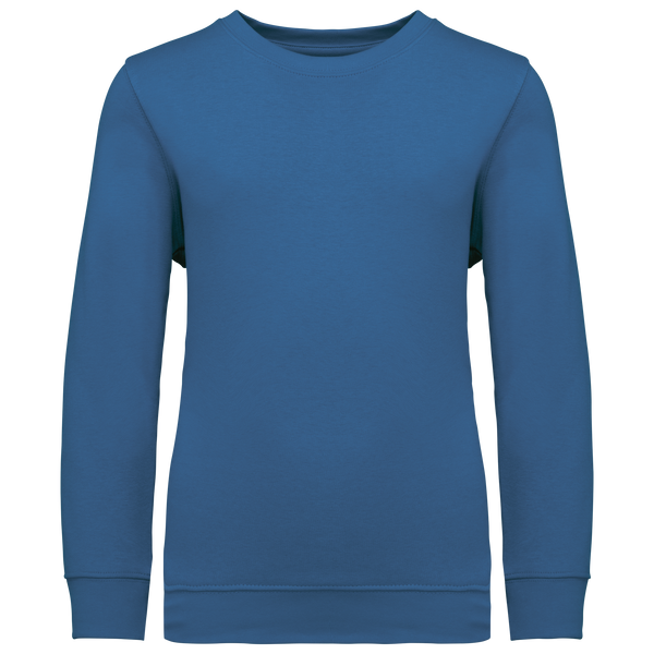 Sweatshirt Decote Redondo de Criança-Azul Royal Claro-4/6 Anos-RAG-Tailors-Fardas-e-Uniformes-Vestuario-Pro