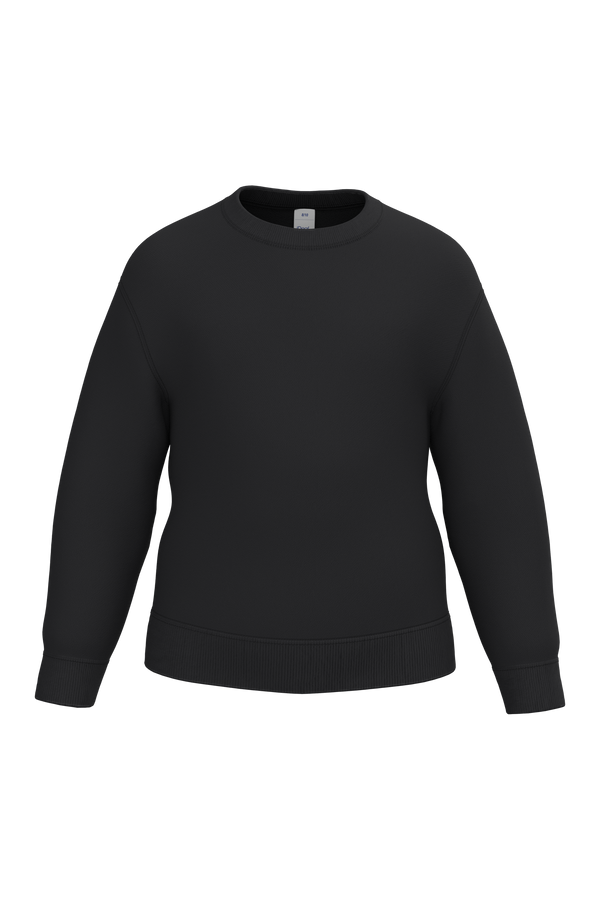 Sweatshirt Decote Redondo de Criança-Preto Ideal-2/4 Anos-RAG-Tailors-Fardas-e-Uniformes-Vestuario-Pro