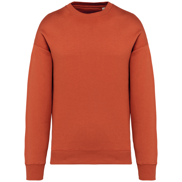 Sweatshirt Eco-Responsável Oversize Unissexo-Burnt Brick-XXS-RAG-Tailors-Fardas-e-Uniformes-Vestuario-Pro