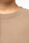 Sweatshirt Eco-responsável Decote Redondo Oversize de Criança-RAG-Tailors-Fardas-e-Uniformes-Vestuario-Pro