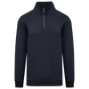 Sweatshirt Eco-responsável Gola Subida 1/2 Fecho Homem-Azul Marinho-XS-RAG-Tailors-Fardas-e-Uniformes-Vestuario-Pro