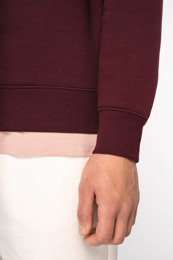 Sweatshirt Eco-responsável Gola Subida 1/2 Fecho Homem-RAG-Tailors-Fardas-e-Uniformes-Vestuario-Pro