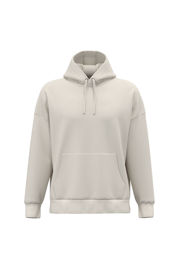 Sweatshirt Eco-responsável com Capuz Oversize Unissexo-Marfim-XS-RAG-Tailors-Fardas-e-Uniformes-Vestuario-Pro